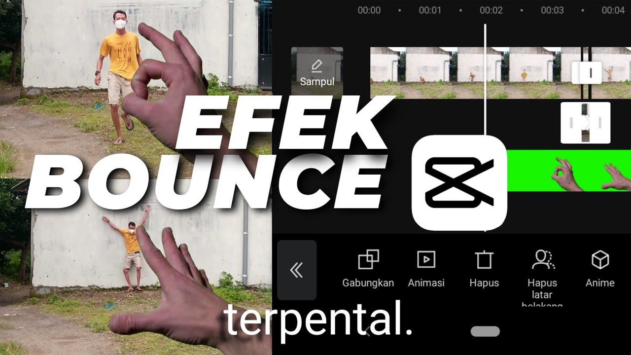 CARA MEMBUAT EFEK TERPENTAL di CapCut - CapCut Edit Tutorial