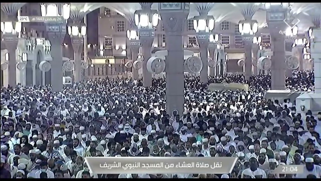 27th Ramadan 1443 Madeenah 'Isha Sheikh Bu’ayjaan