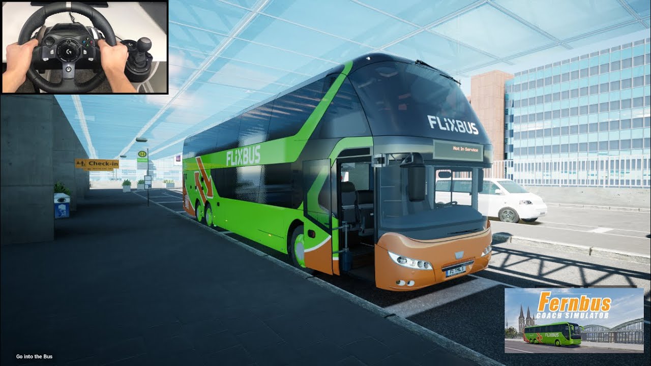 Realistic Bus Driving - Fernbus Simulator || Logitech G920 Gameplay