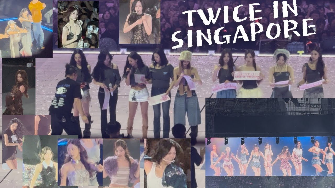 DREAMS COME TRUE!!!!!🩷🤍🤍 TWICE ‘THIS IS FOR IN SINGAPORE ‘