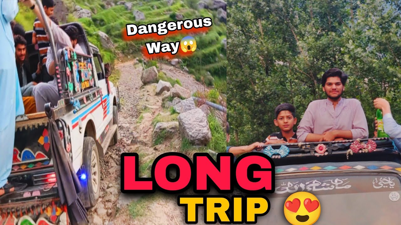 Long Trip For Pics 😉 with beautiful Background 😍 Dangerous Way 😱