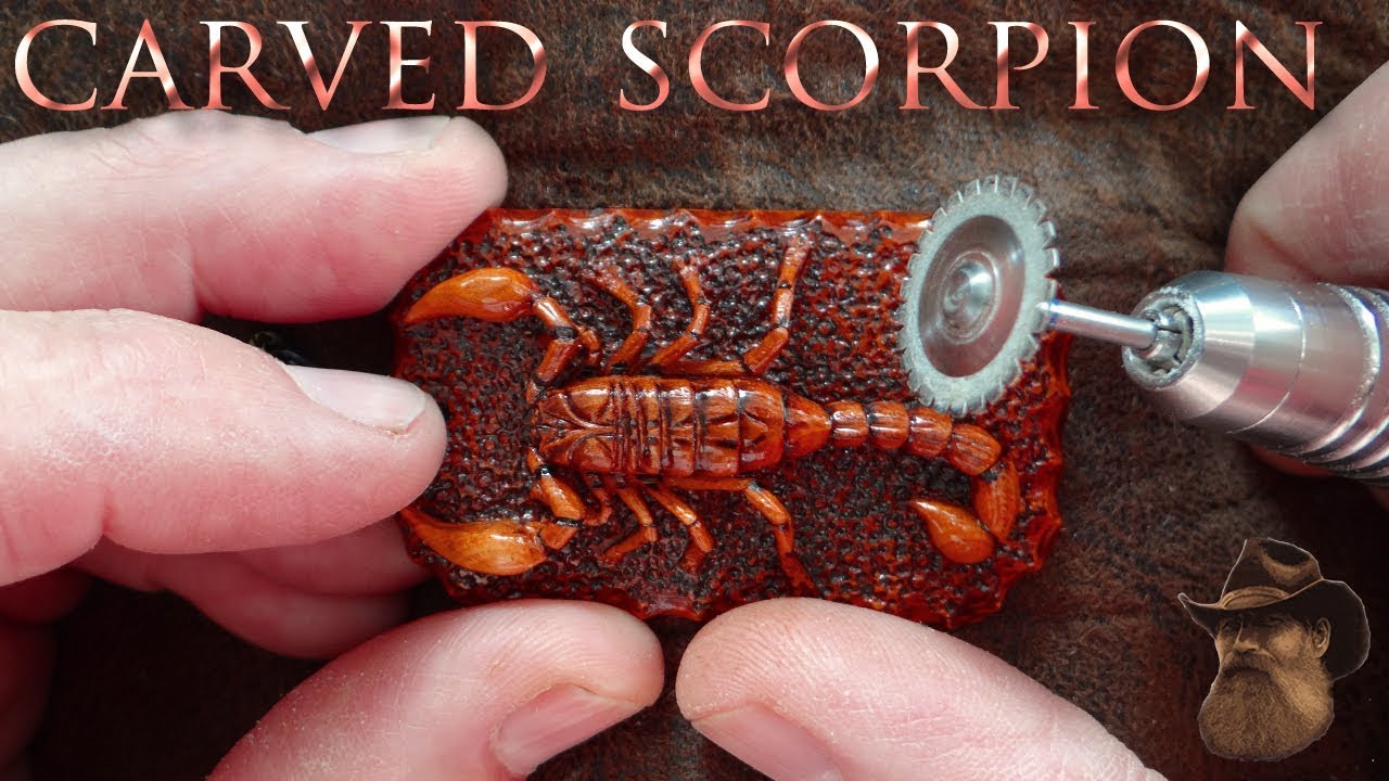 Carving a Scorpion Pendant from a Single Piece of Wood