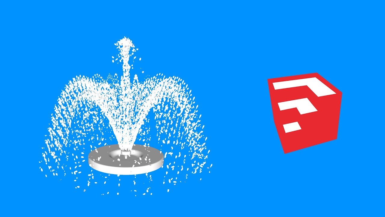 How to create a Fountain in SketchUp