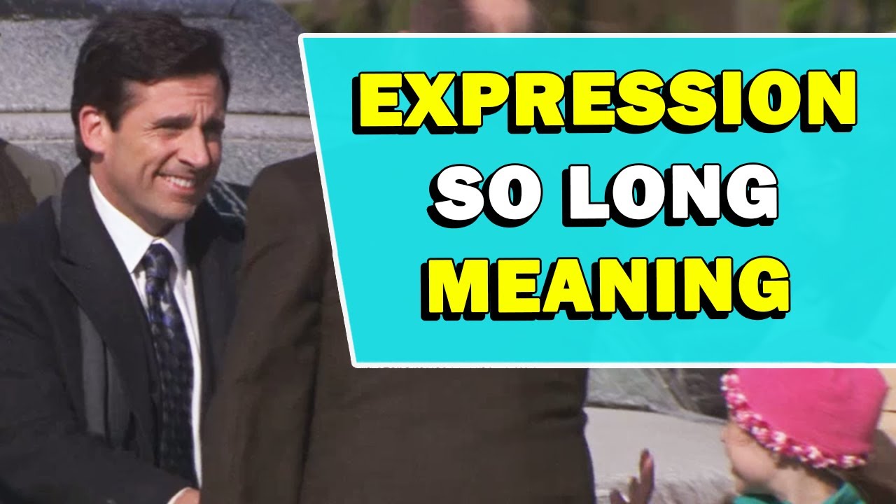 Значение выражения «So Long»