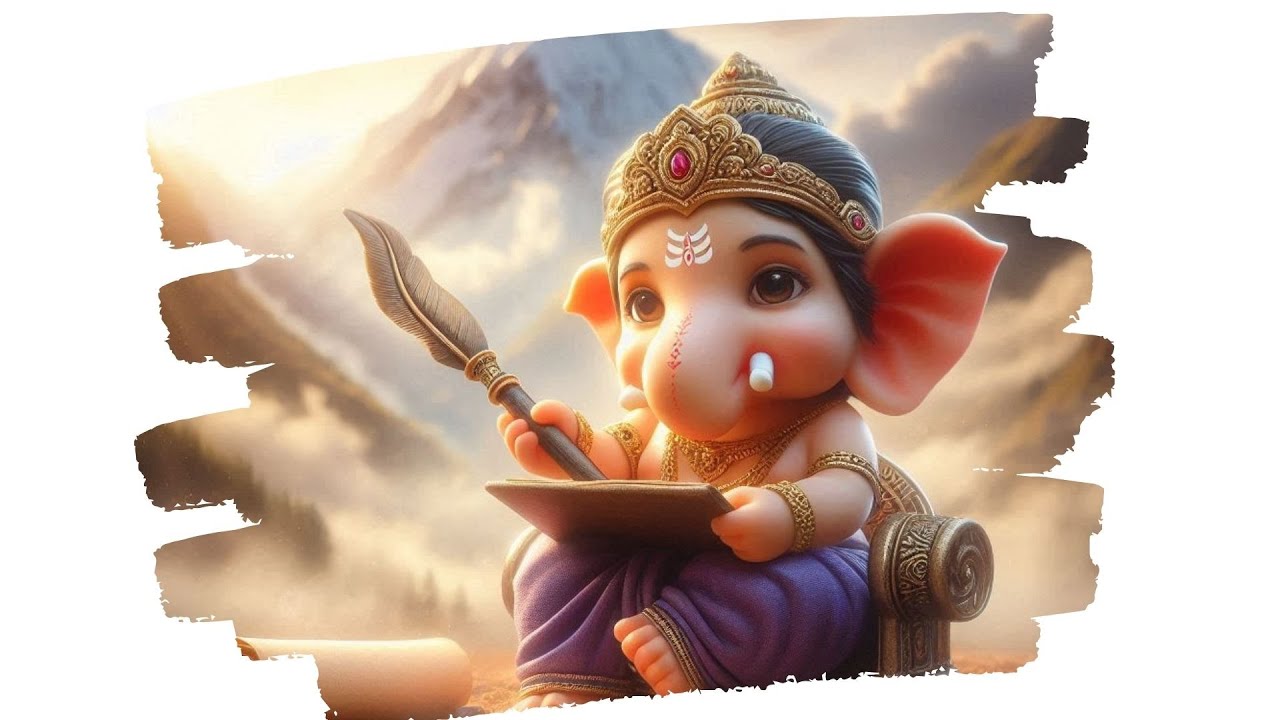 Lord Ganesha Writing the Mahabharata | Kids Moral Story | Indian Mythology for Children