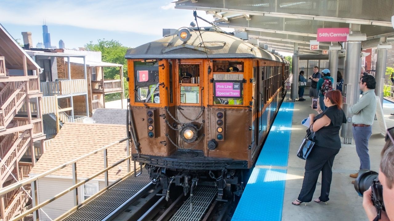 CTA Pink Line 20th Anniversary | Heritage Fleet and Party