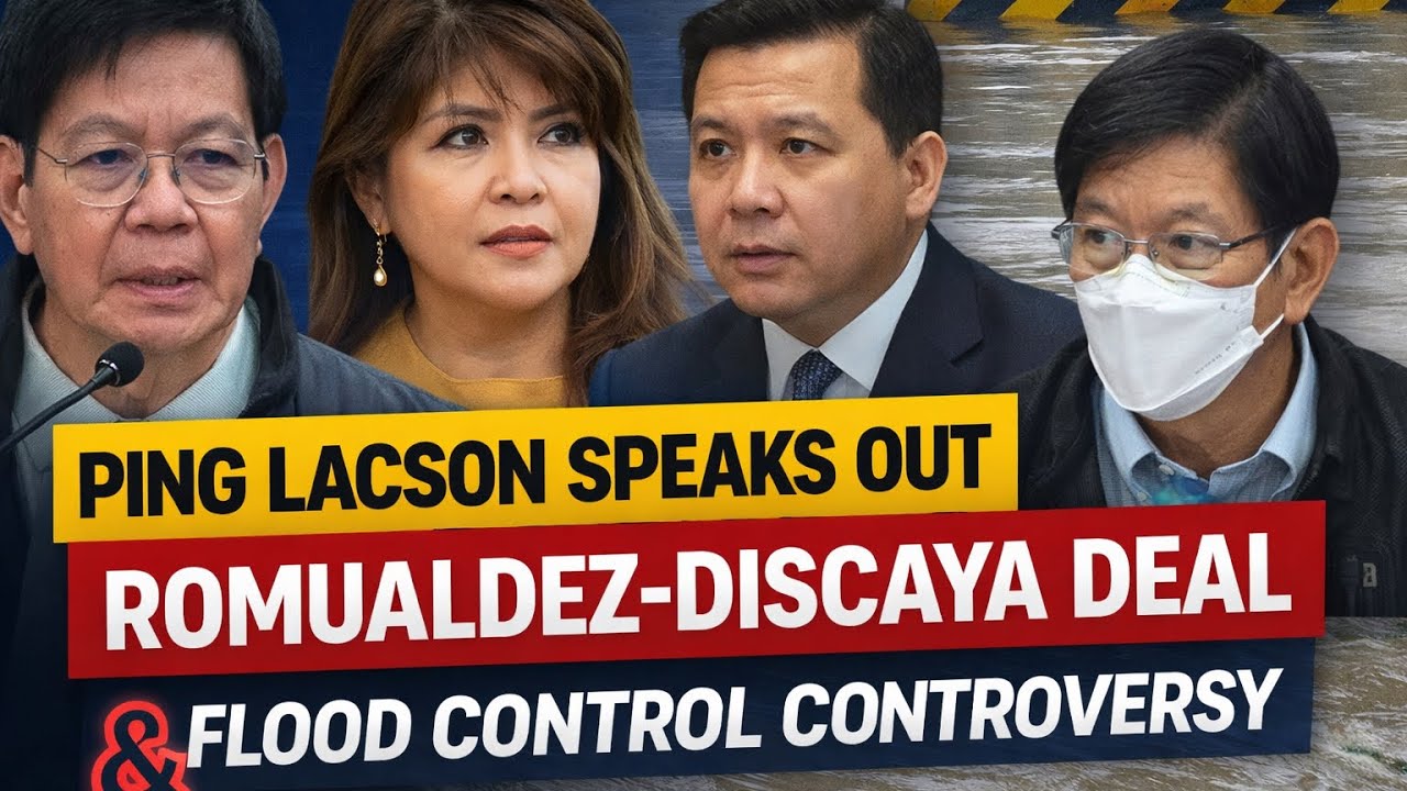 Ping Lacson Speaks Out on Imee Marcos, Romualdez-Discaya Deal & Flood Control Controversy