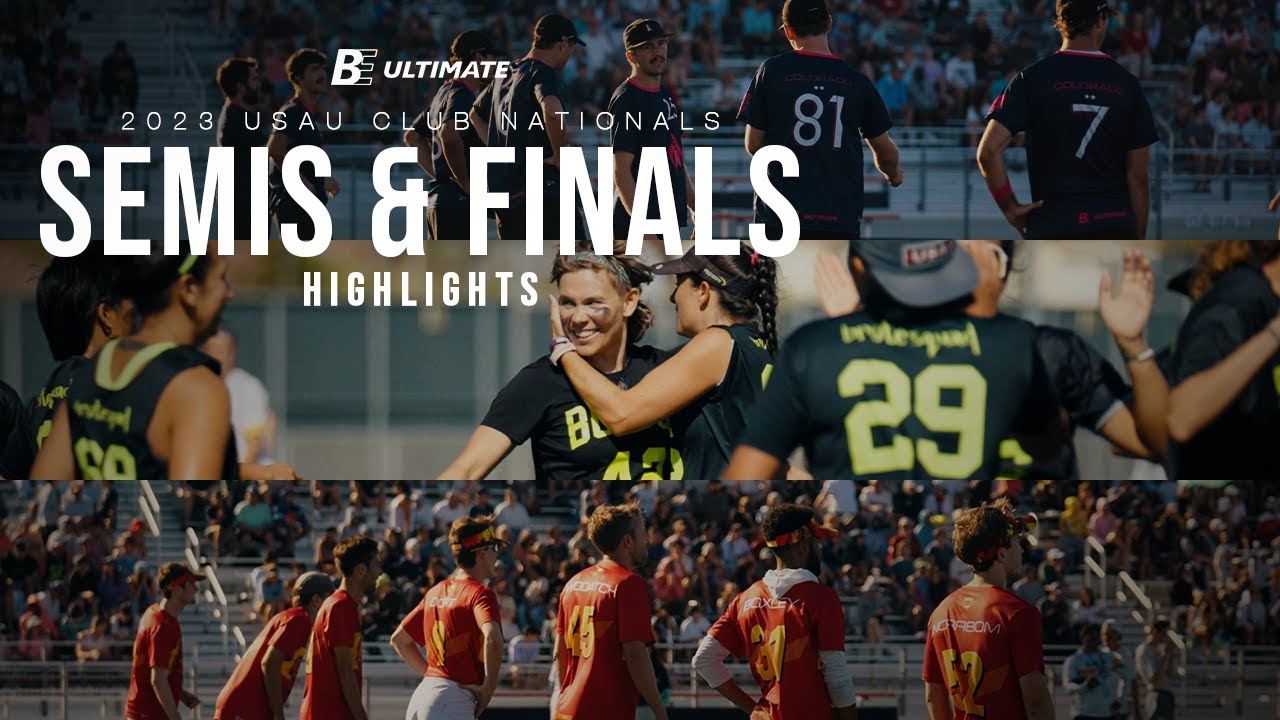 2023 USAU Club Nationals Semis & Finals Highlights #betterthanever