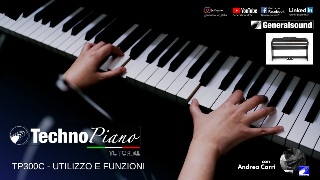 Technopiano TP300C - Guida alle funzioni speciali - Generalsound TV