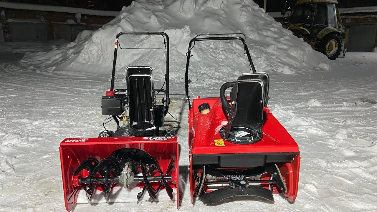 VOLF Garden SF 53 и MTD 380D. Снежный коллапс 2.0.