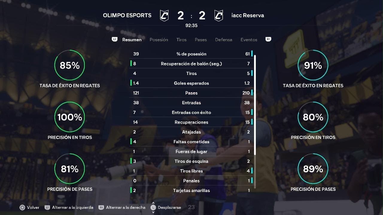 AMISTOSO OLIMPO ESPORTS VS IACC RESERVA IDA