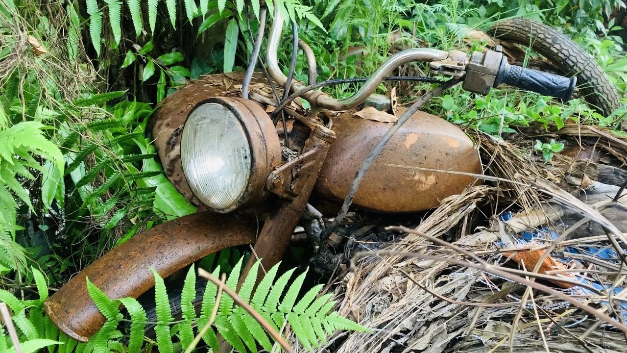 Restoration vintage military motorcycle | Retoring rusty Sidecar Ural