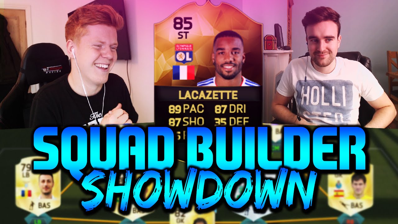 FIFA 16 SQUAD BUILDER SHOWDOWN WITH INFORM LACAZETTE!!! AJ3FIFA!