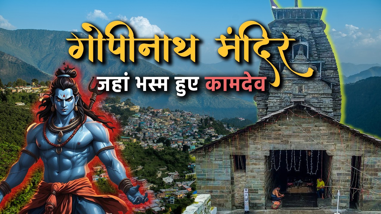जहां गोपी स्वरूप में विराजते हैं भगवान शिव | Gopinath Mandir | Uttarakhand