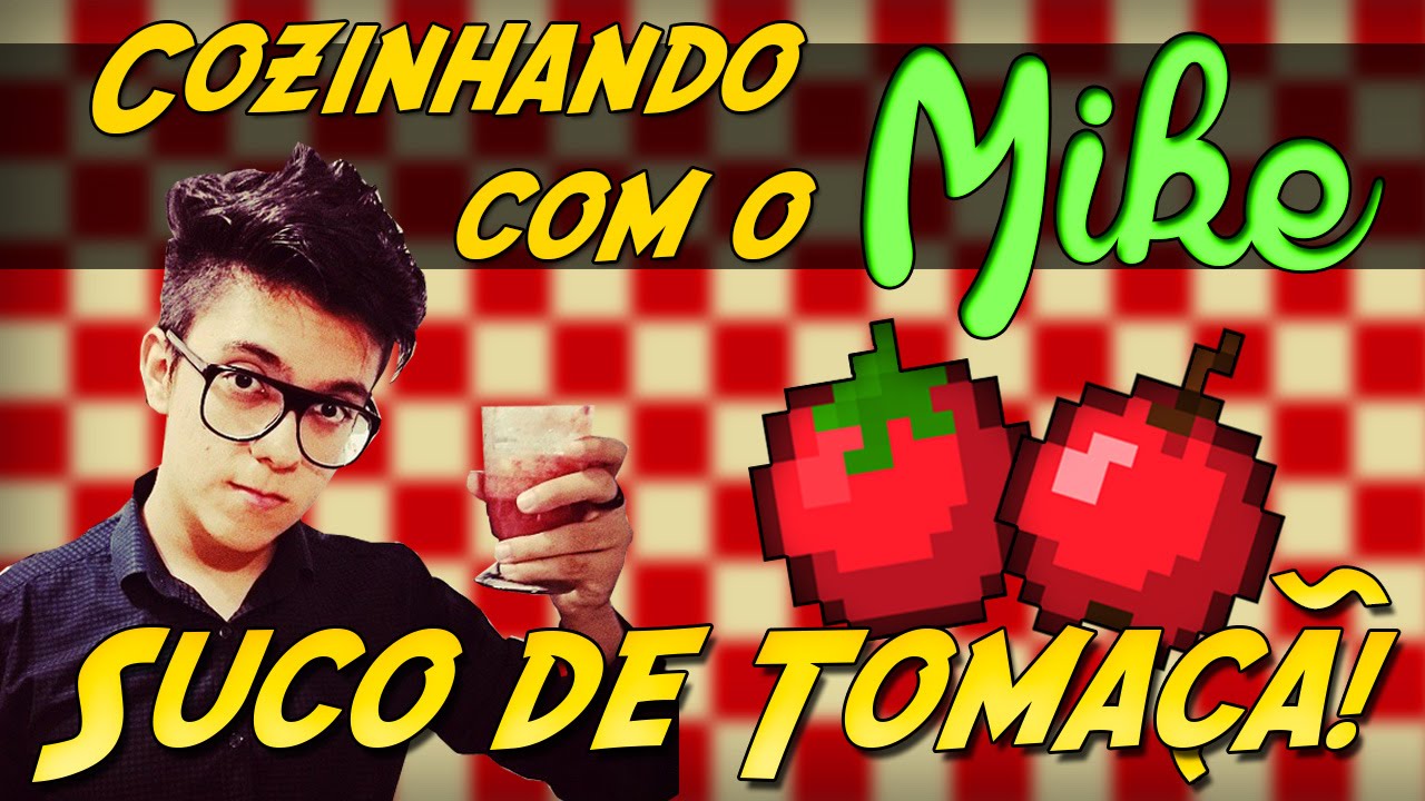 Cozinhando com Mike - Vitamina de Tomate + Maçã!?