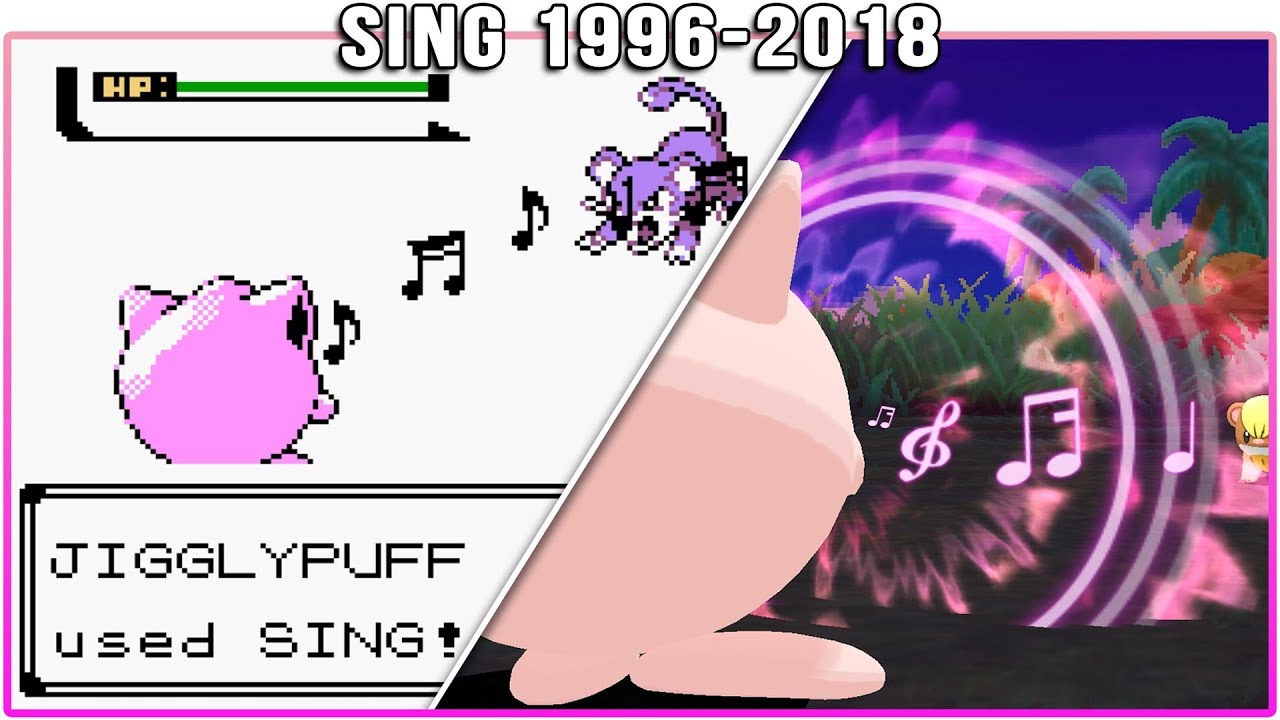 Evolution of Sing - Pokémon Moves (1996-2018)