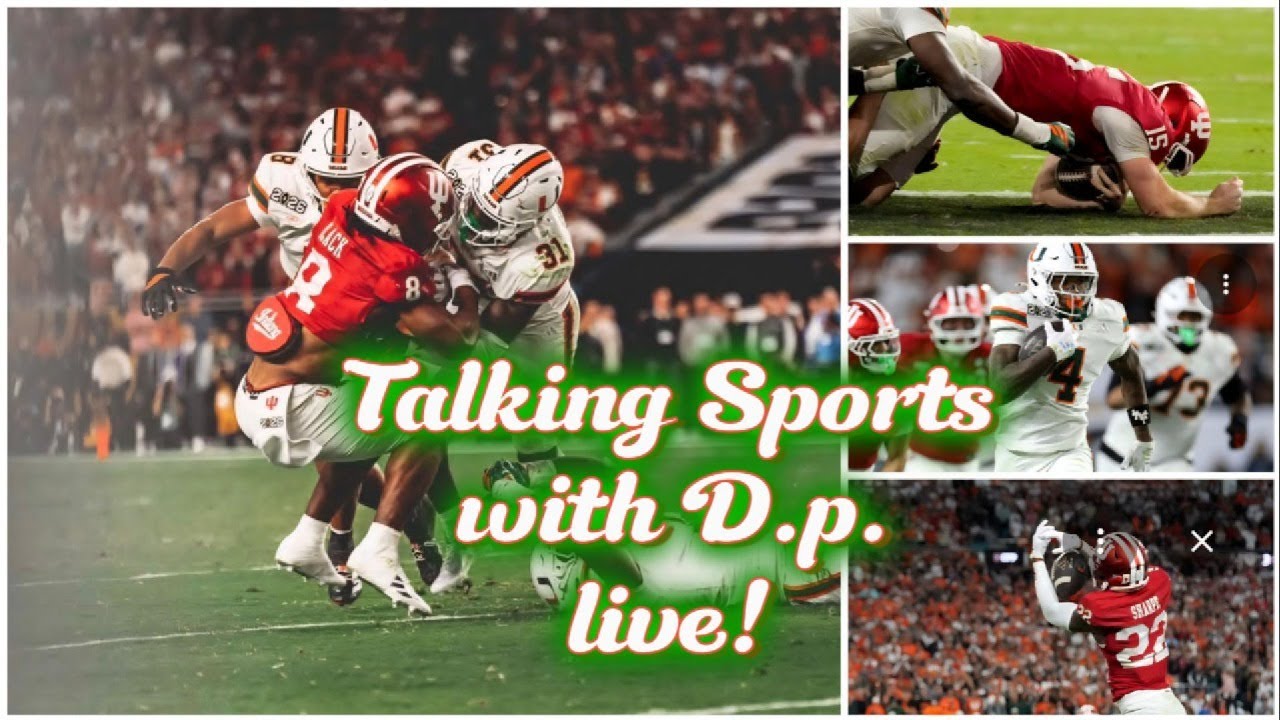 Miami couldn't finish 27-21 lost to Indiana! Talking sports live!