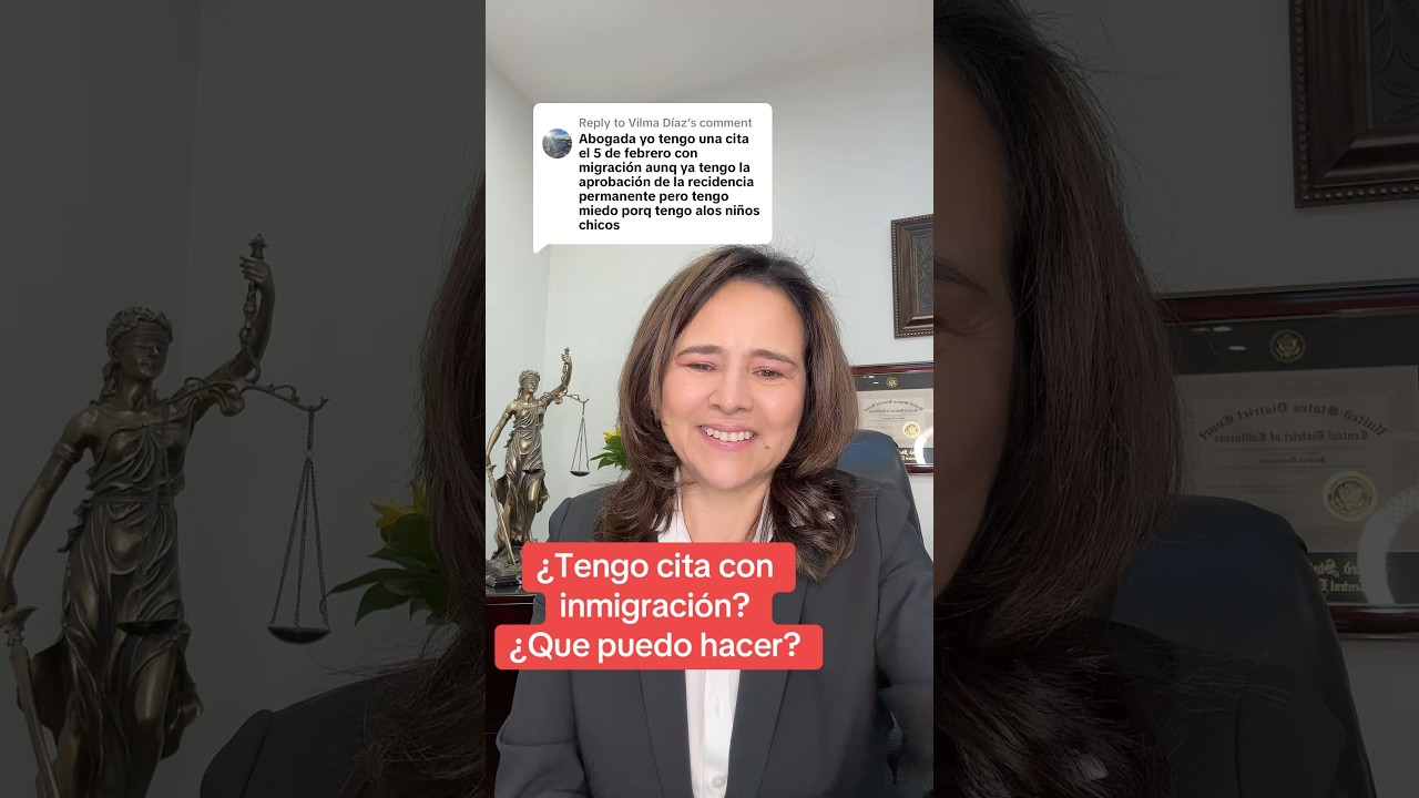 Tengo cita con inmigraci&oacute;n &iquest;Qu&eacute; puedo hacer? 🤔