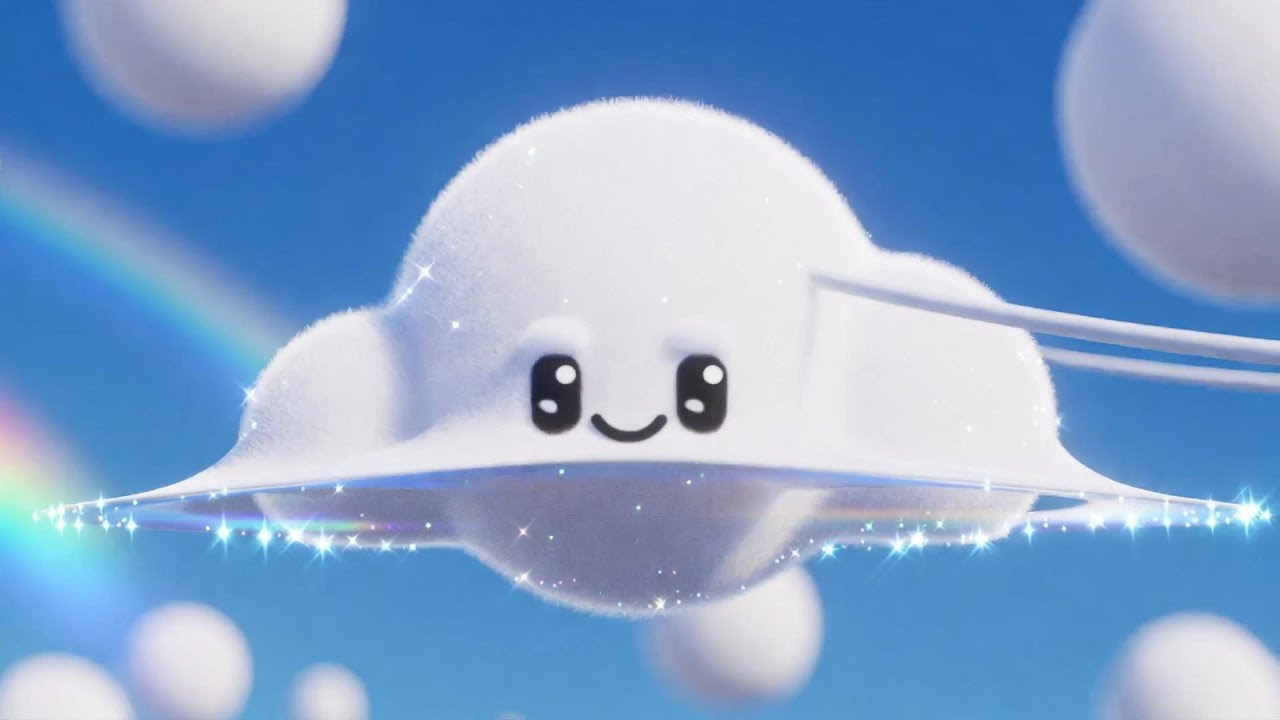 ☁️🌈 La Nubecita Valiente que Nunca se Rindió | Canción Infantil Inspiradora para Soñar en Grande