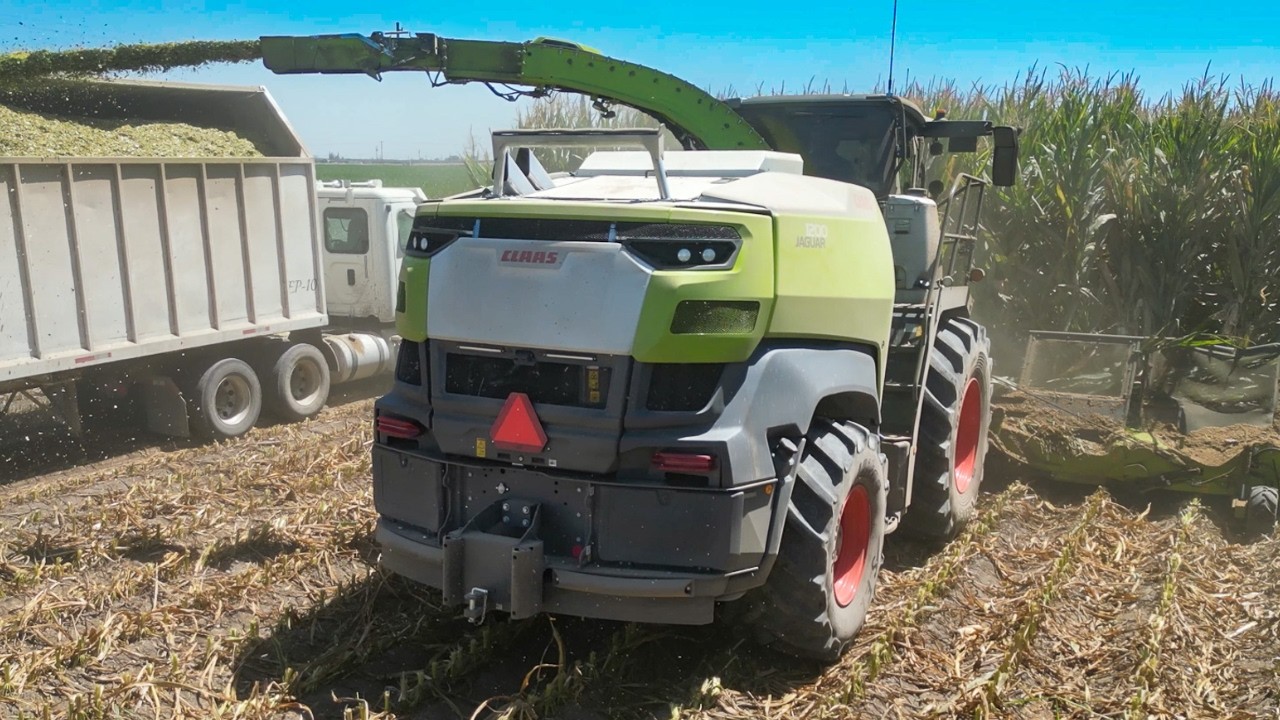 BRAND NEW 1,110HP Claas Forage Harvester 14 Rows at a time!