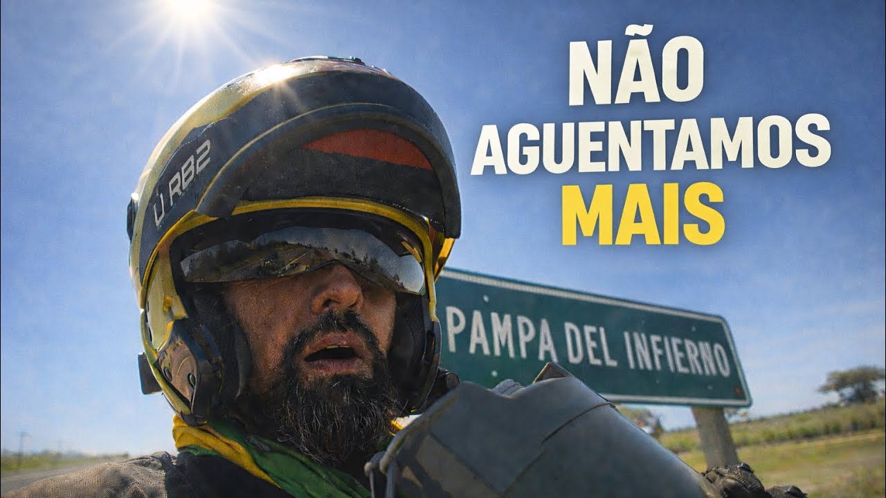 O PIOR TRECHO DO CHACO ARGENTINO pra cruzar de moto com sidecar - T2EP6