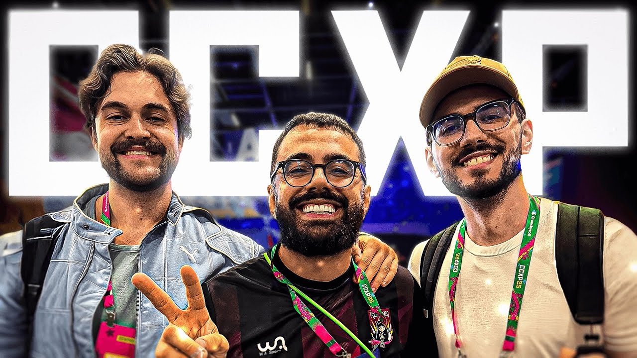 encontrando amigos na CCXP 2025