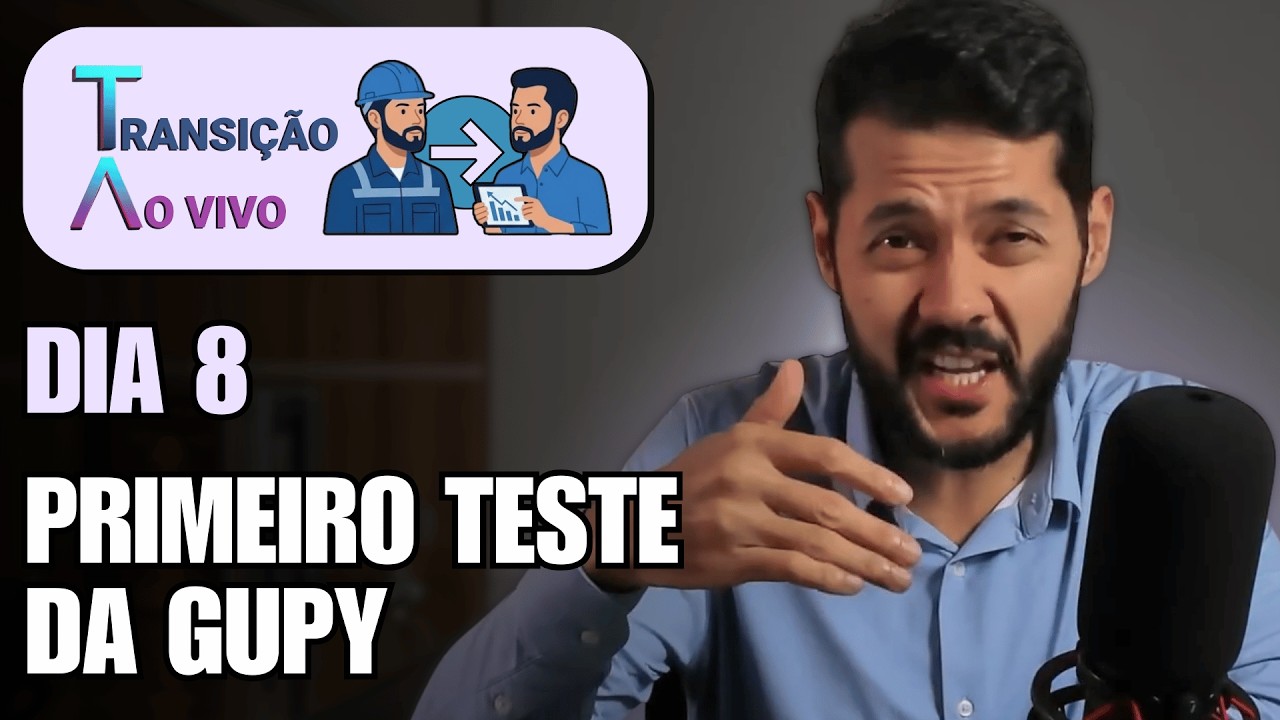 DIA 8 - Transição de carreira AO VIVO