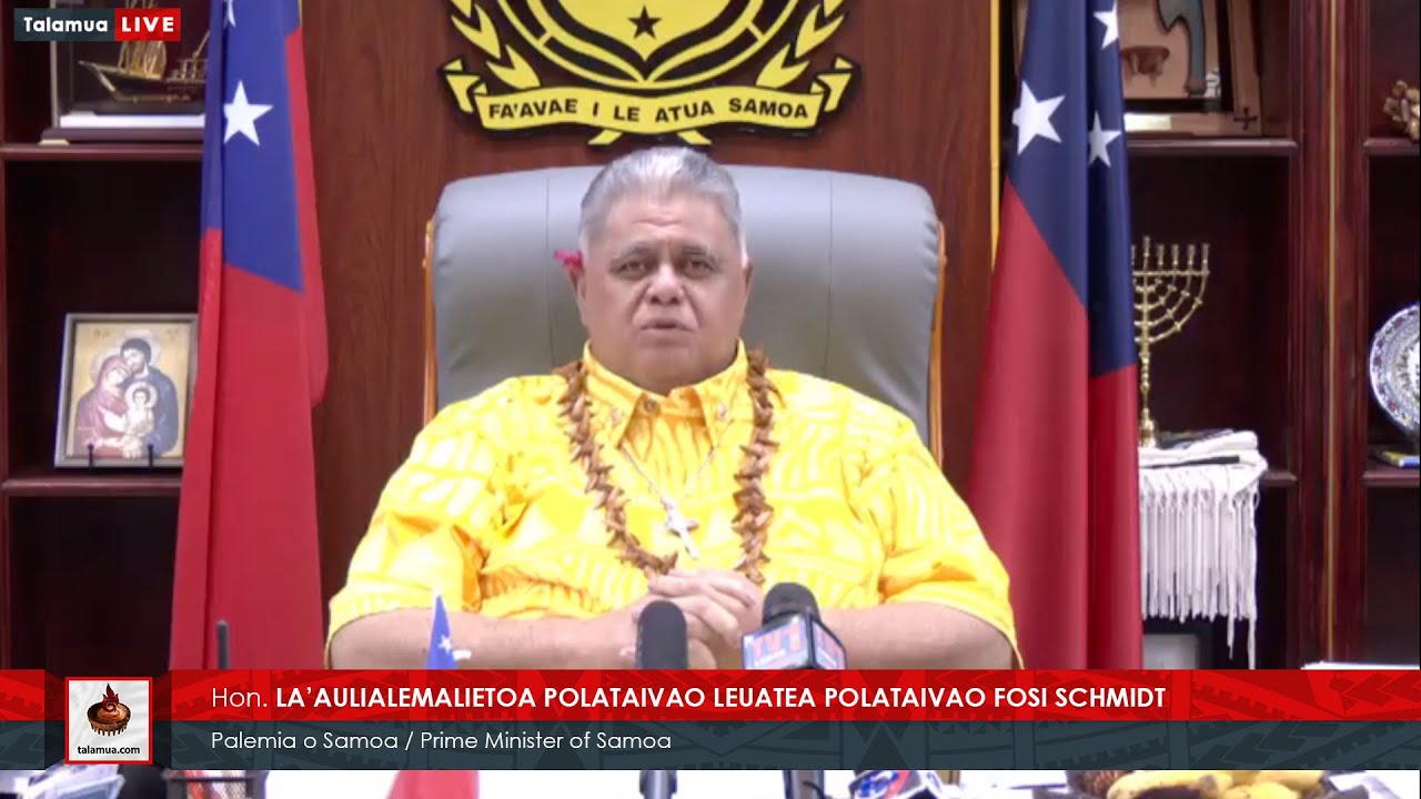 Feiloaiga a le Afioga ile Palemia, Laaulialemalietoa ma le Au Tusitala & Au Faasalalau - 29 Ianuari