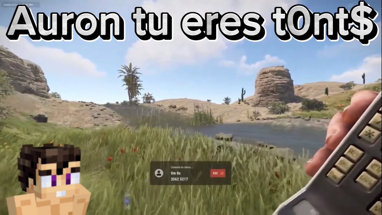 Vegeta hace llamada telef&oacute;nica a Carola y resulta ser Auron | Rust Bellum
