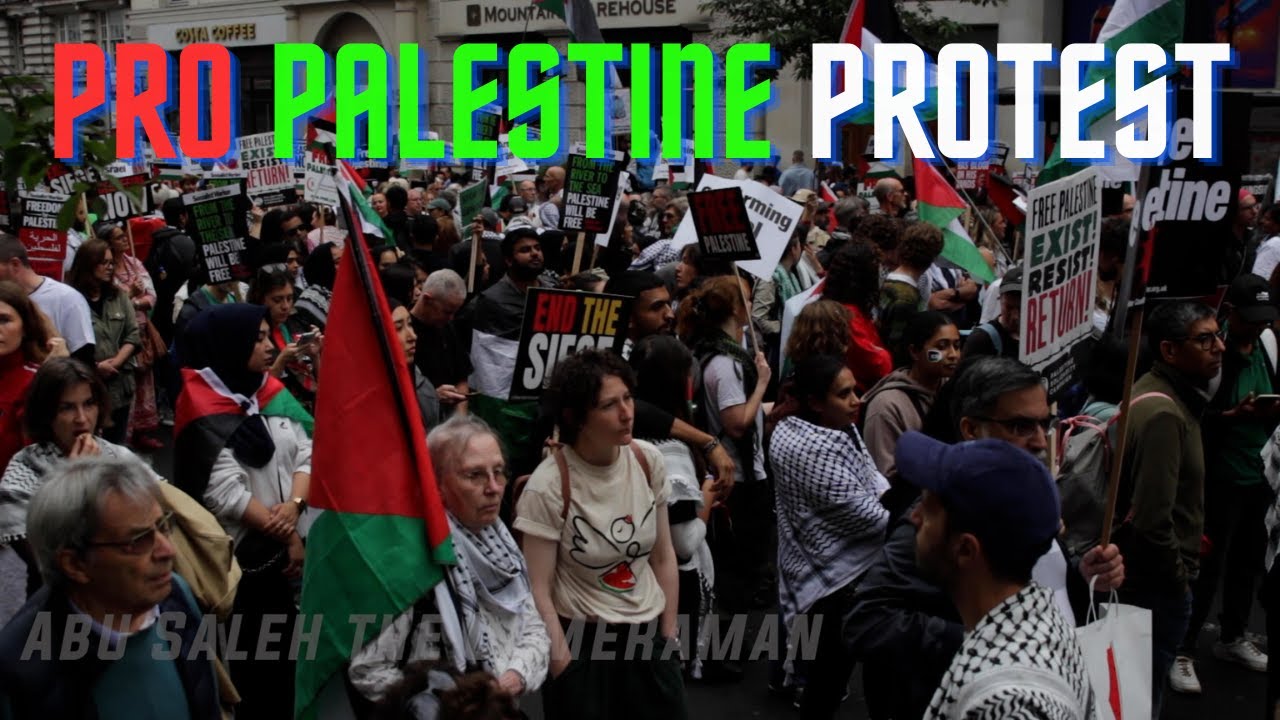 National March for Palestine - Central London |  07/09/24