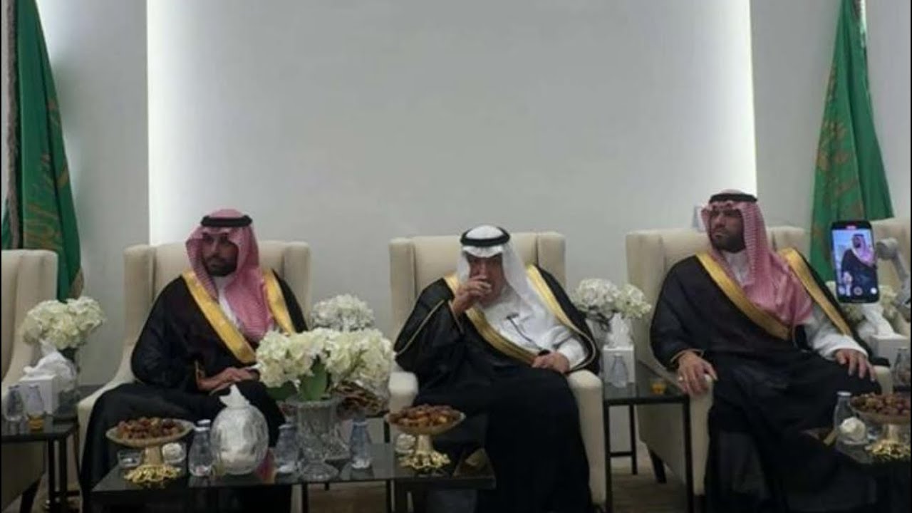 حفل خالد بن كديميس بن حليمه على شرف عدد من الأمراء