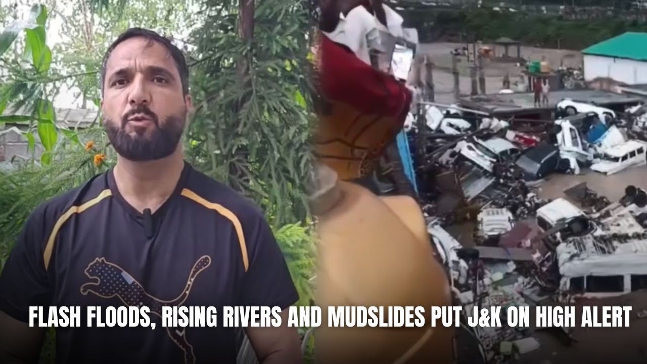 Flash Floods, Rising Rivers and Mudslides Put J&K on High Alert | JK News Today