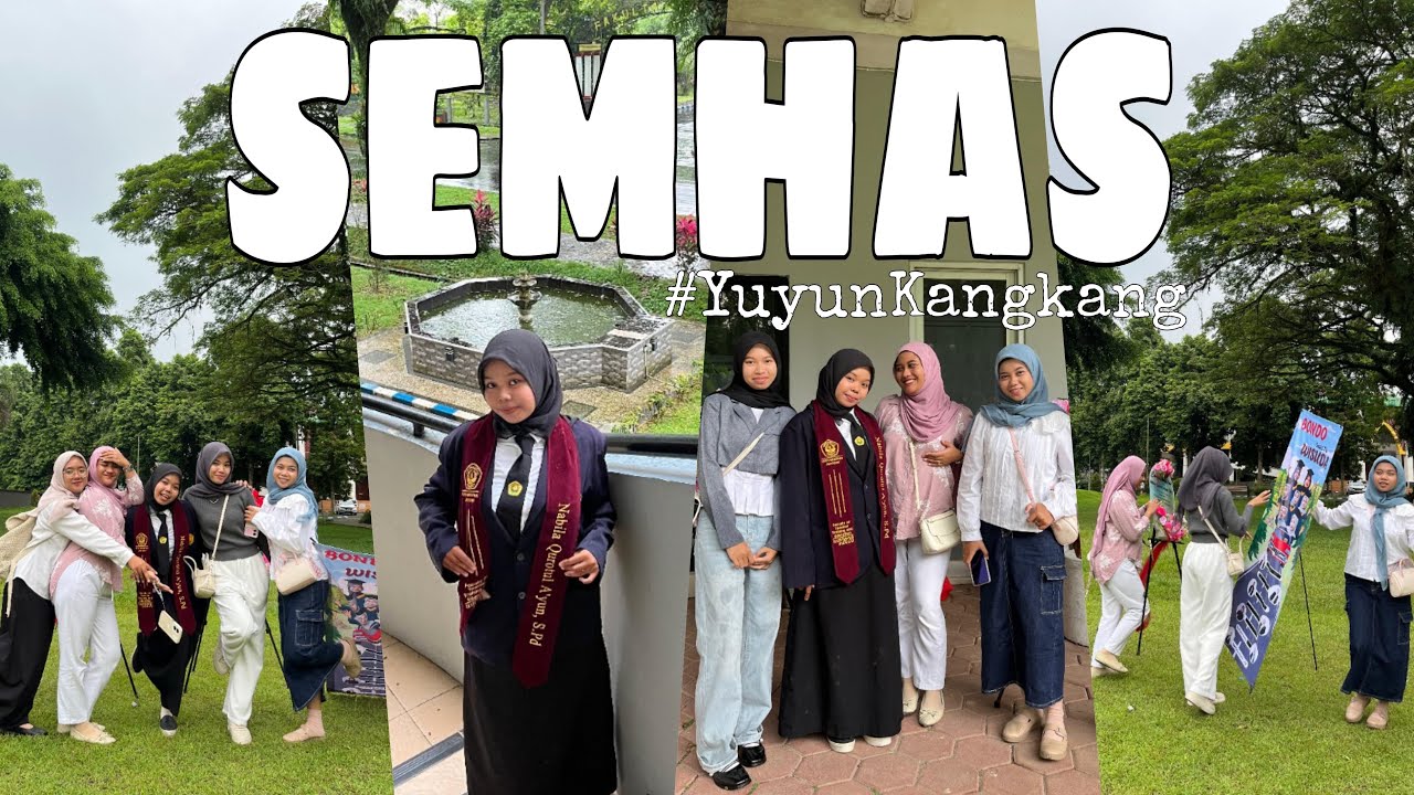 [BondoXsemhas] SELAMAT S.Pd NABILA✨💋 #vlog #adayinmylife 