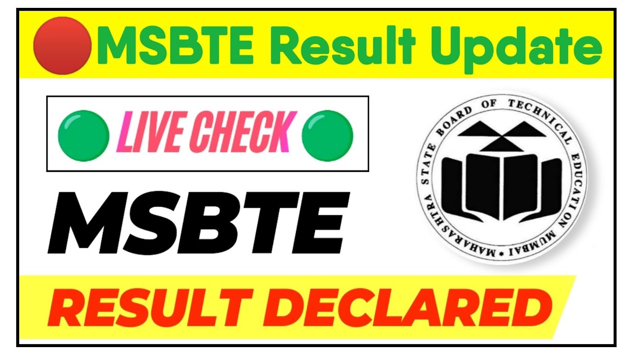 😱MSBTE Result Declared 2022 Result Out MSBTE New Updates Msbte latest news