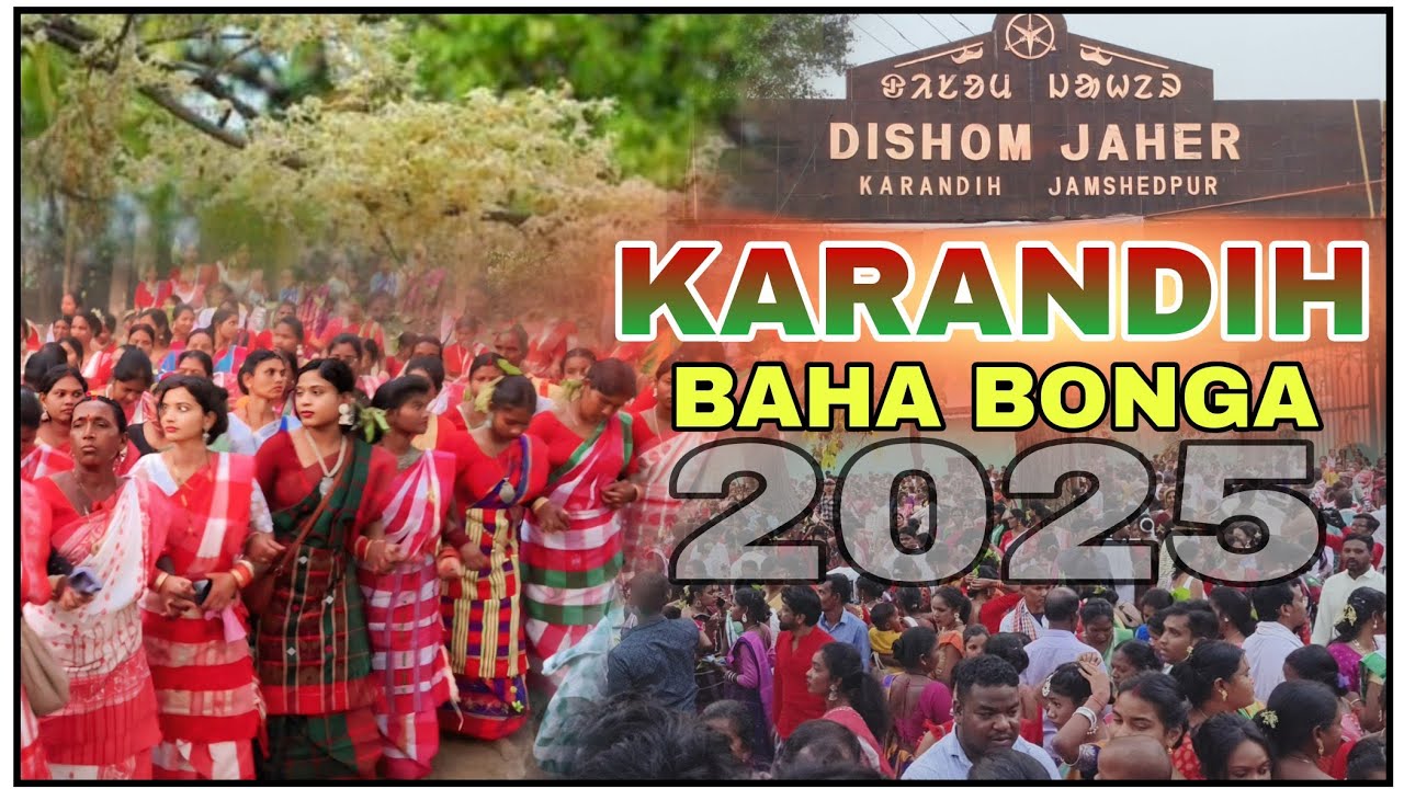 KARANDIH BAHA BONGA 2025 || JAMSHEDPUR@dillipmarndi2308