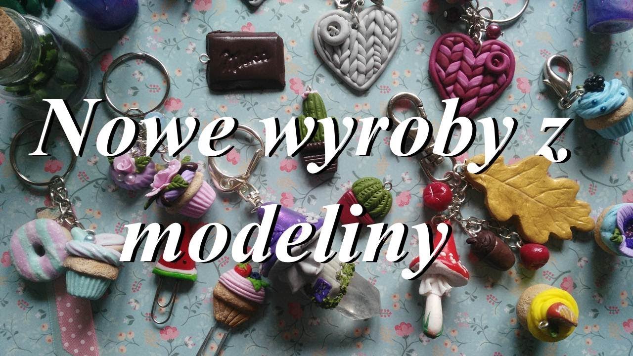 Nowe wyroby z modeliny#charm update#shop update
