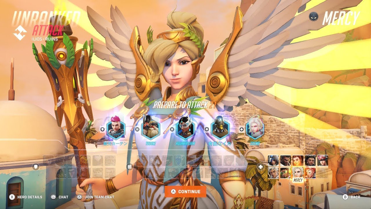 Relaxing Mercy Quick Play 🤍 Overwatch 2 Gaming on Switch 🎮 No Talking ☁️