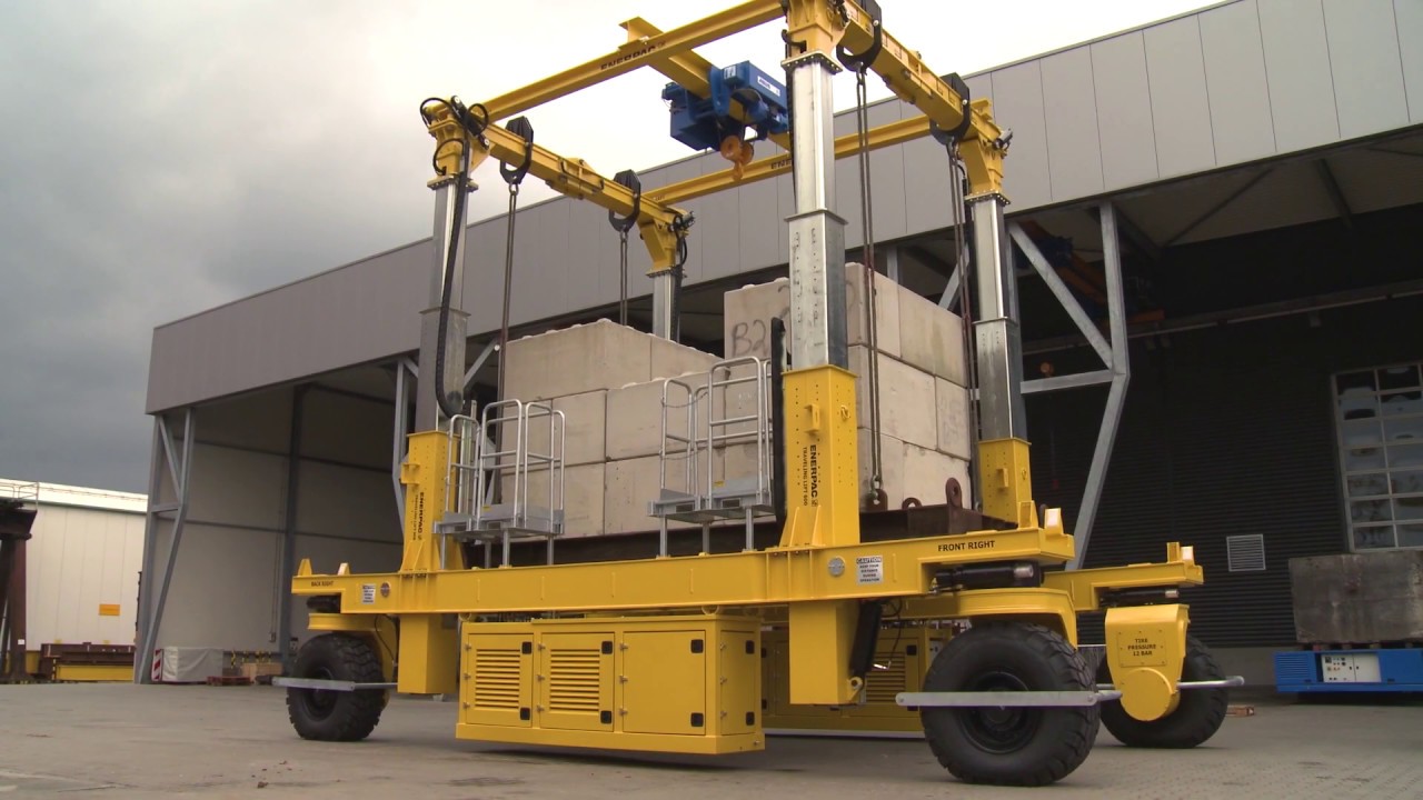 Heavy Lifting Technology With The Enerpac Gantry System