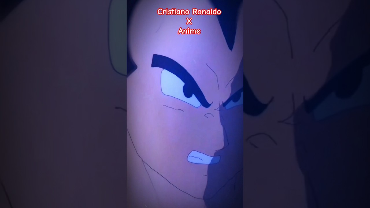 ⚡ Cristiano Ronaldo in ANIME MODE 🔥 | Epic Football Ground Edit ✨#shortsCristianoRonaldo #Anime