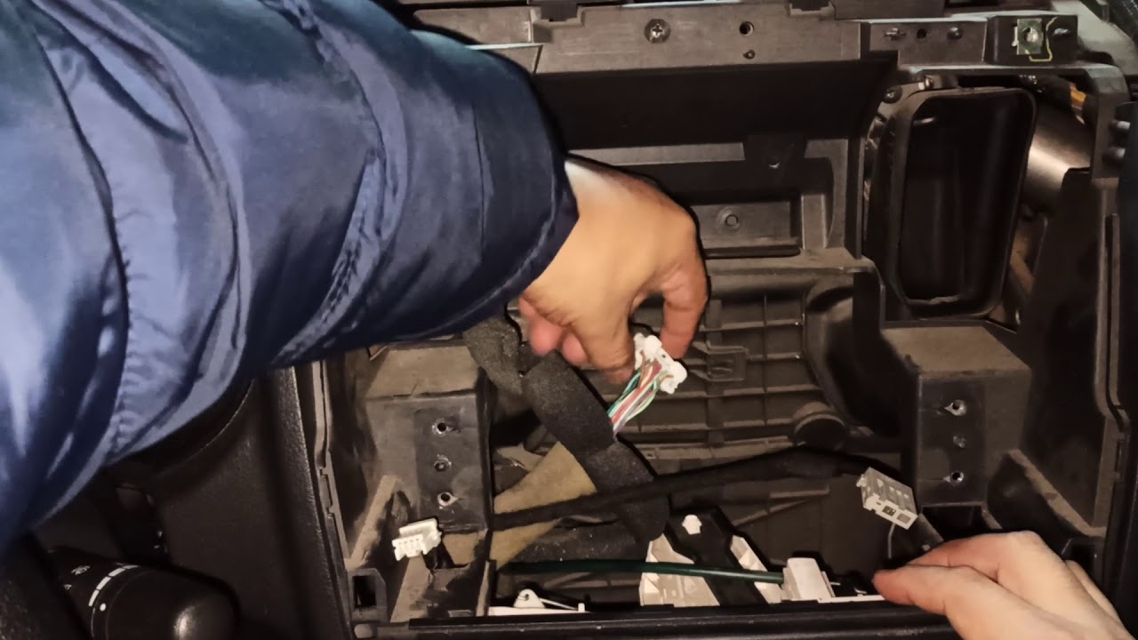 INSTALACIÓN DEL AUTO ESTÉREO de pantalla touch 7