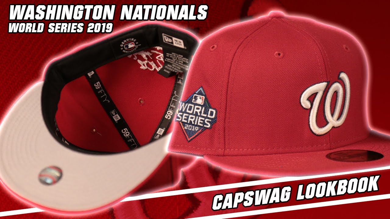 Washington Nationals 2019 World Series Side Patch Fitted | Washington World Series Side Patch 5950