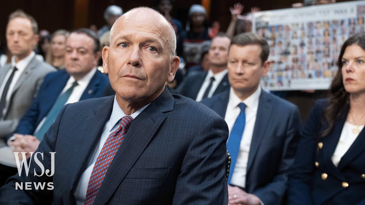 Watch: Boeing CEO Admits Whistleblowers Sometimes Face Blowback | WSJ News