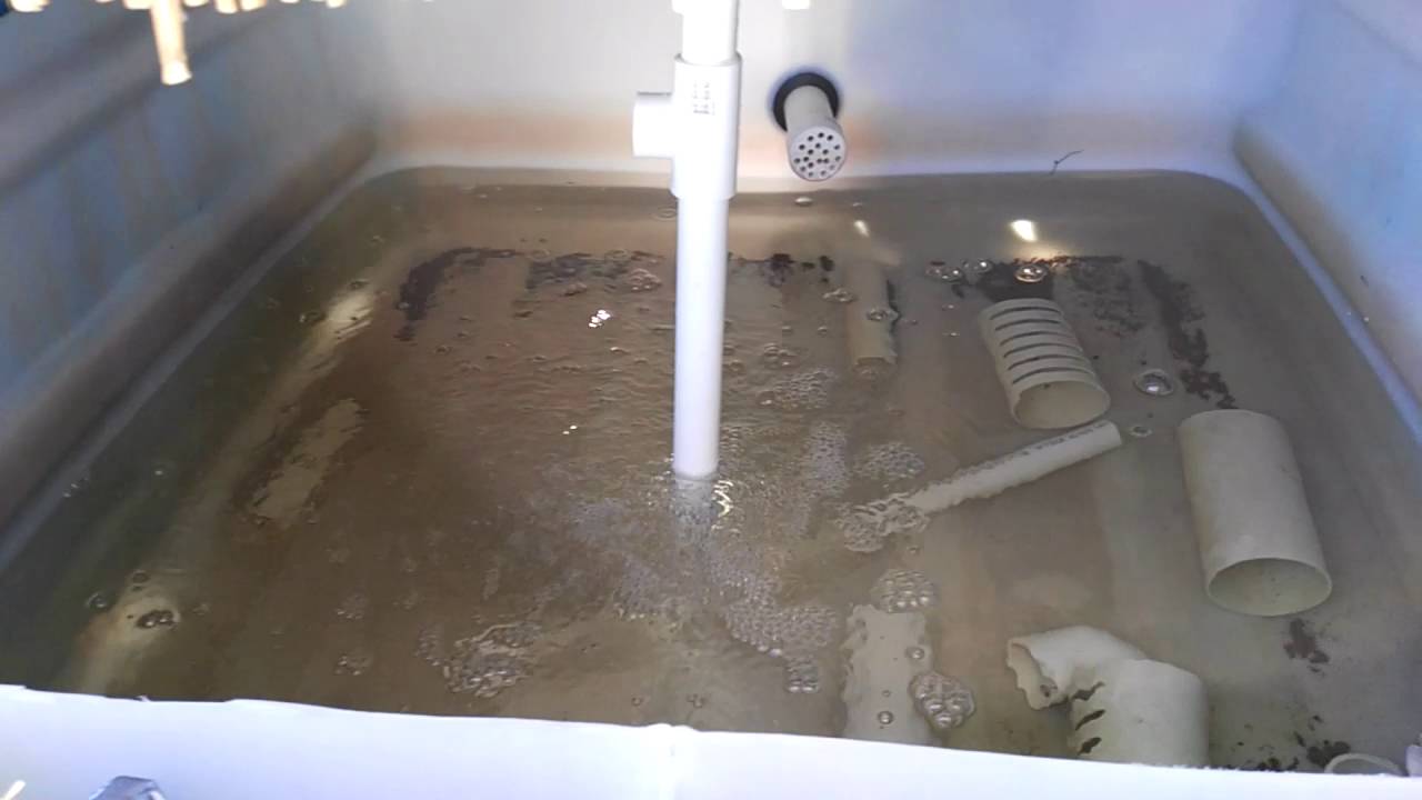 Aquaponics constant flow/height to flood and drain conversion.