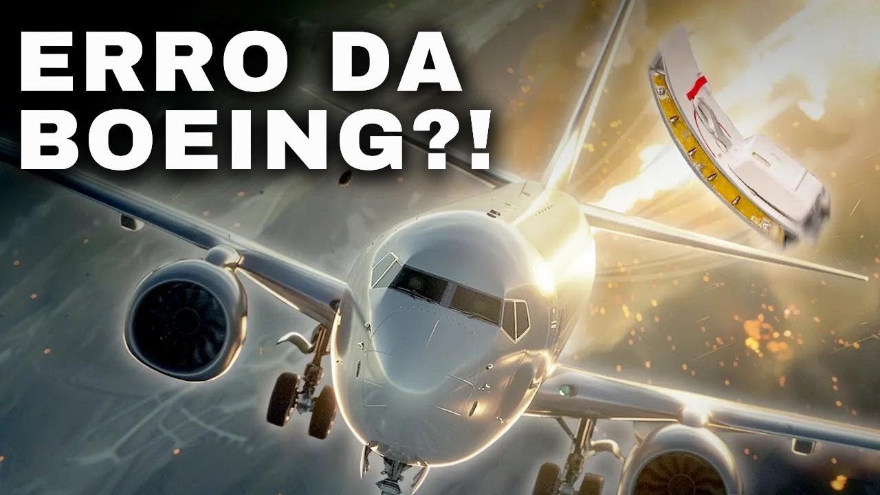 Boeing 737MAX EXPLODE!! O Escândalo por trás do voo 1282 da Alaska Airlines