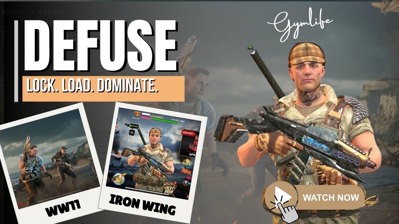 Critical Strike WW2 Frontline NEW UPDATE! 🔥 IRON WING Gun Gameplay & Defuse 🚀