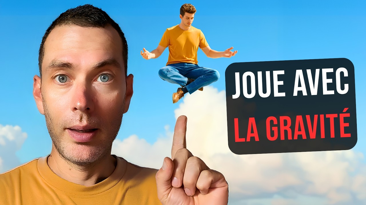 Pendant 24h, j’ai essayé de LÉVITER : voici ce qui s’est passé