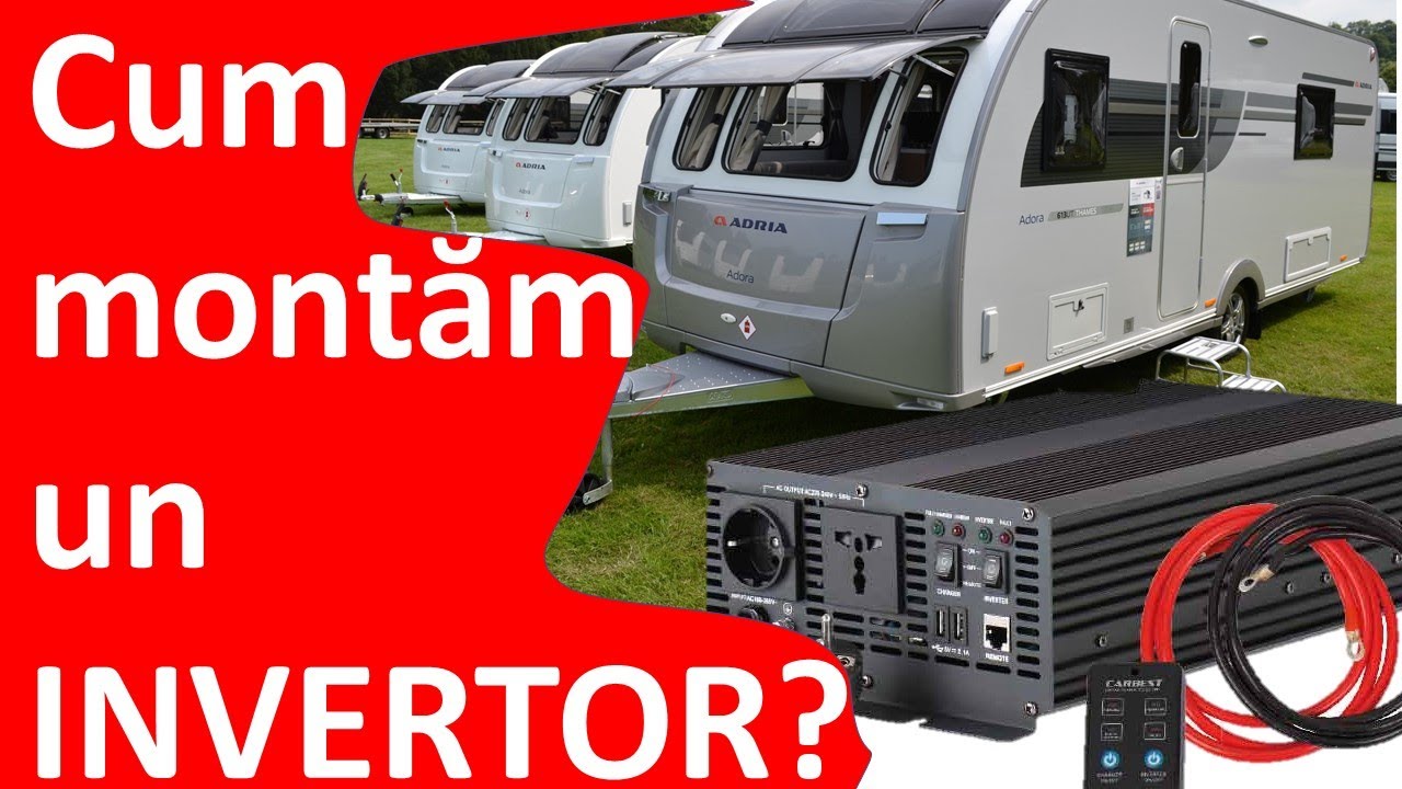 Invertor la rulota | Cum se monteaza un invertor | Ce este selectorul de prioritate