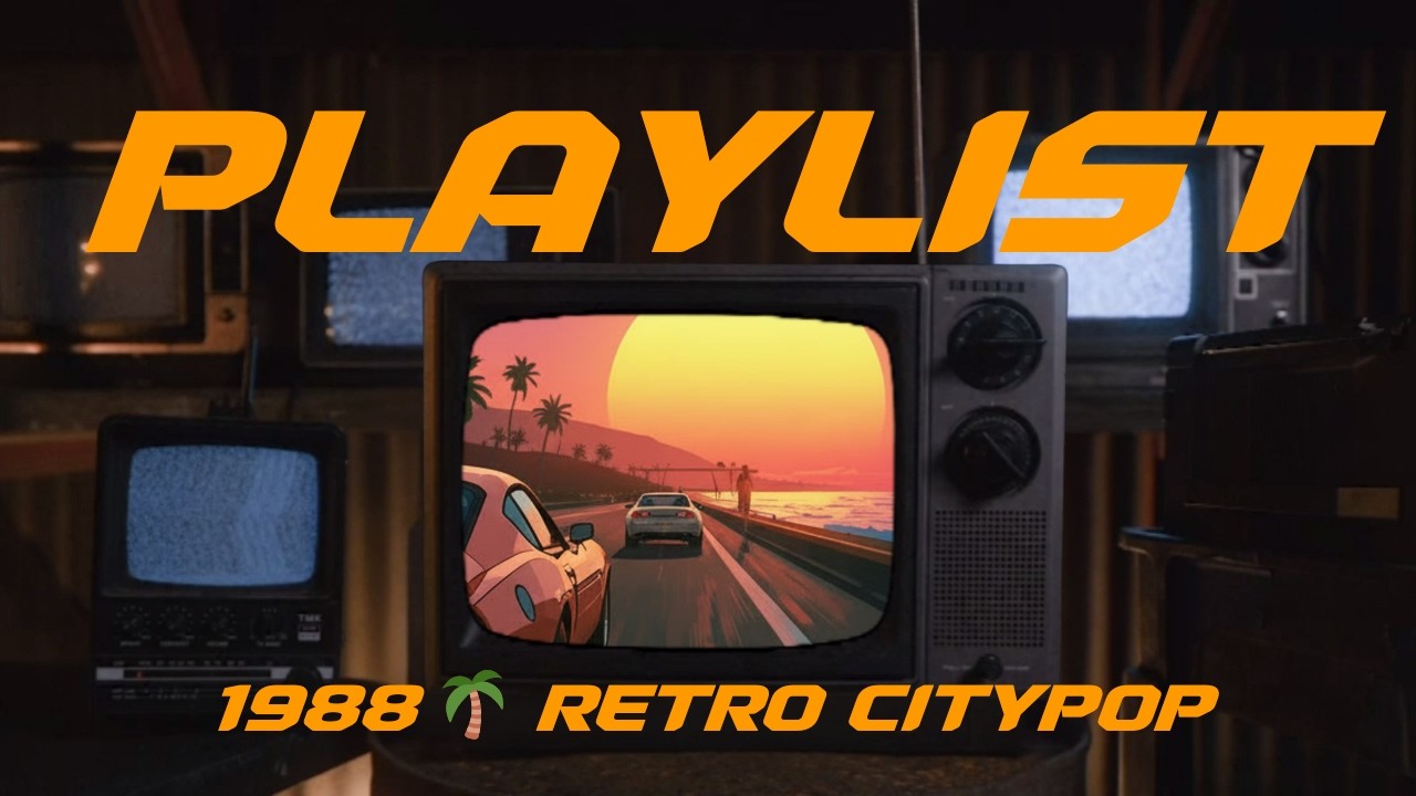 Sunset Drive to 1988 🌴 Retro CityPop & Future Funk Mix | Radio Check playlist Vol. 1