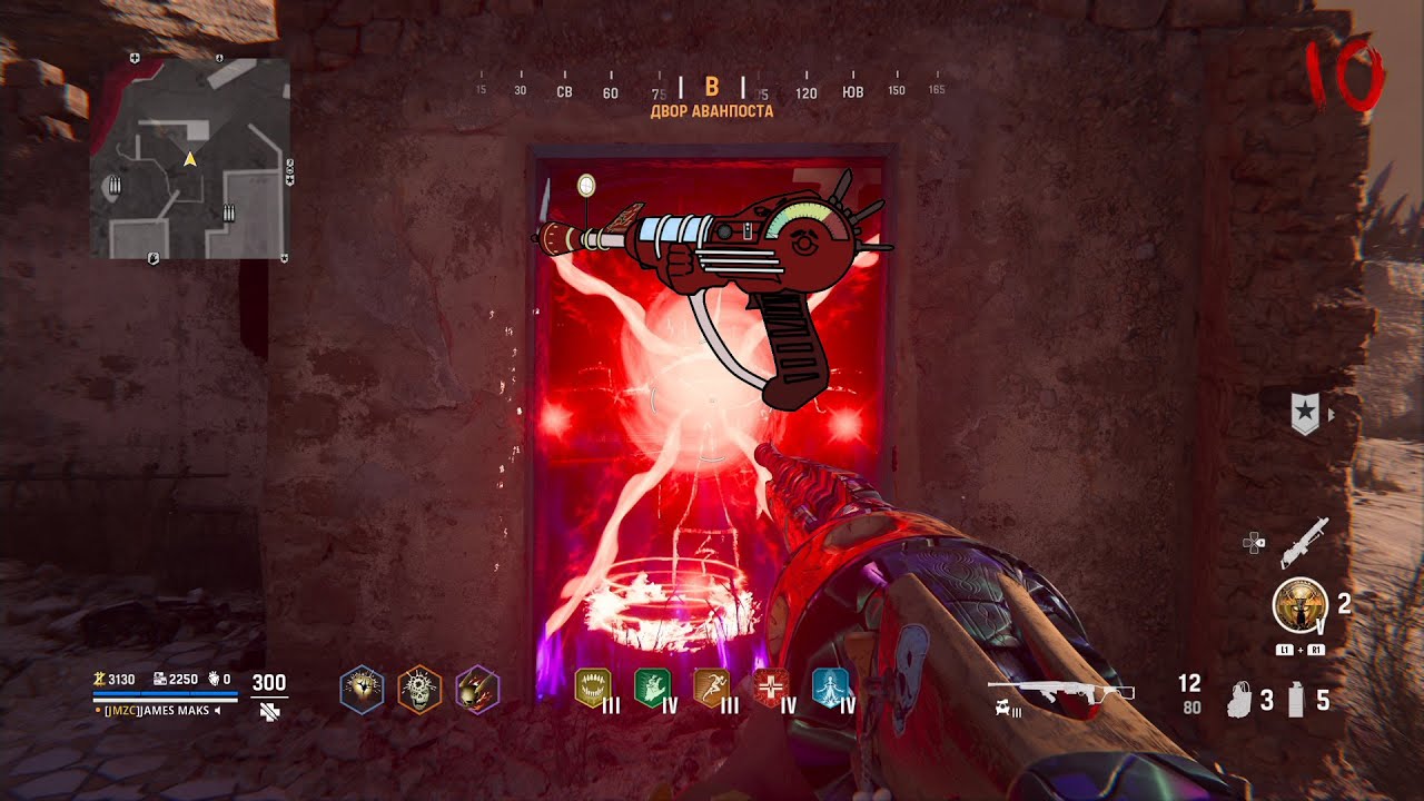 RAY GUN НА ХАЛЯВУ В VANGUARD ЗОМБИ