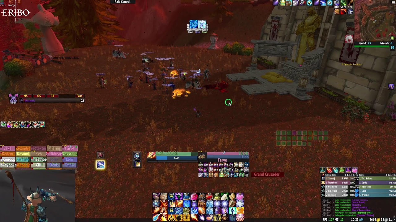 SOD SE Raid - Fire Mage POV - Infusion today??